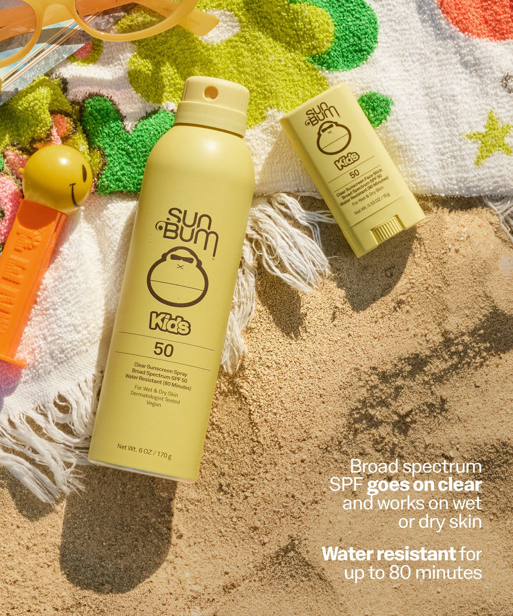Kids SPF 50 Clear Spray + Stick Bundle