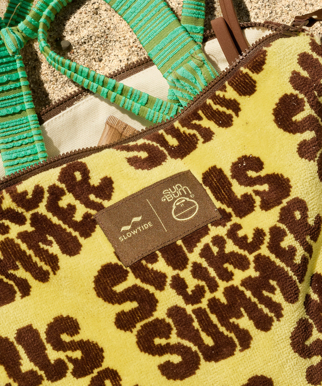 SLOWTIDE x Sun Bum Terry Pouch